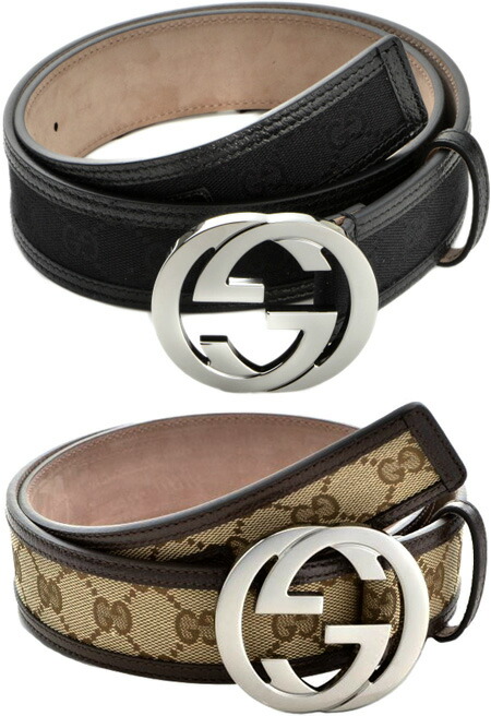 kaminorth shop: Gucci belts GUCCI 114984 A2P0N black 1000 NERO dark brown 2140 MORO double G ...