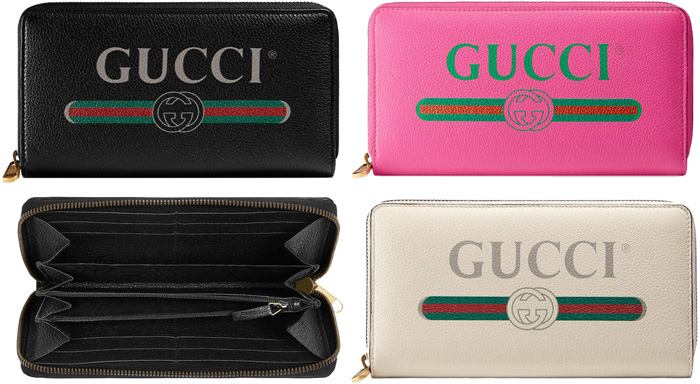 楽天市場】GUCCIグッチ レトロロゴ型押しレザーラウンドファスナー