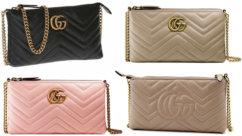 GUCCI グッチ レディースGGマーモントロゴプレートショルダーバッグ ブラック ピンクベージュキルティングレザー 斜め掛けポシェットショルダーストラップ 鞄GG Marmont mini chain bag GGMARMONT2.0 PORCELAIN ROSE 5729PKBE 5909PKFARFE｜kaminorth