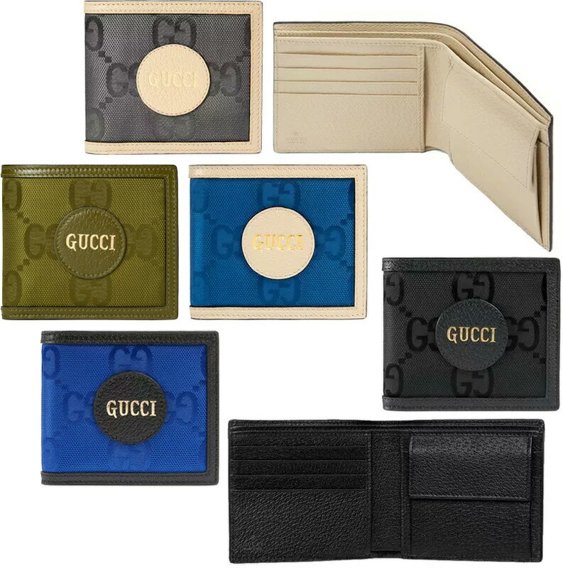 楽天市場】GUCCI グッチ小銭入れ付き二つ折り財布ブラック