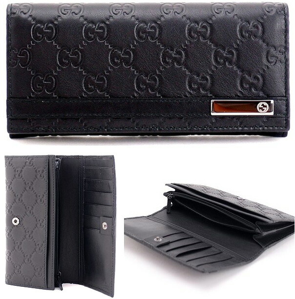 GUCCI グッチ 二つ折り長札入れ\u003cBR\u003eLONG WALLET MEN BAR\u003cBR\u003eインターロッキングロゴ目じるし赤ちょうちん一皿\u003cBR\u003eグッチシマレザー 長札入れうす暗い赤銅色 黒いこと\u003cBR\u003e下げ翼付き添い人2つ折り長札入れ 顔触れ MEN BAR GG柄\u003cBR\u003e20191000AA61RBH260410