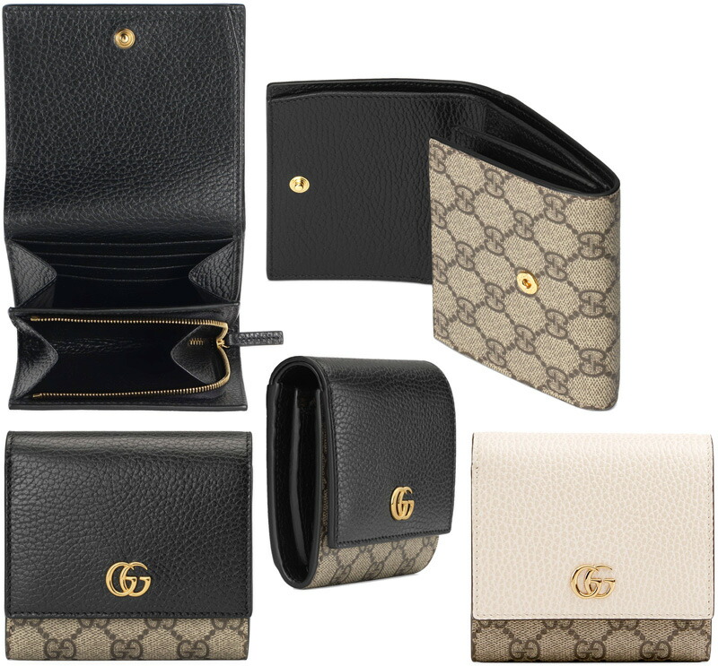 楽天市場】GUCCI グッチ小銭入れ付きWホック2つ折り財布インター