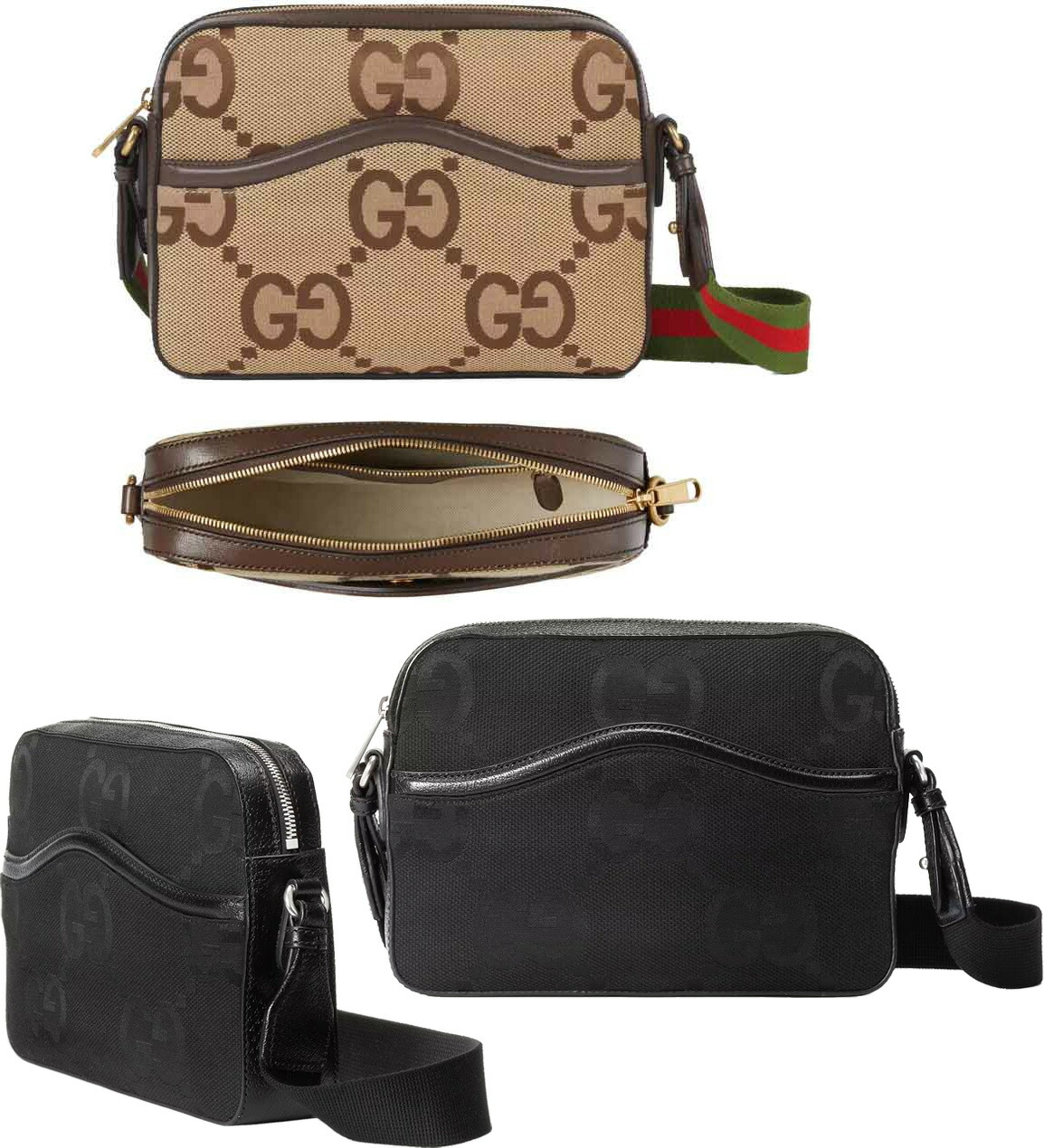 楽天市場】GUCCI グッチ ショルダーバッグブラックGGロゴ GG