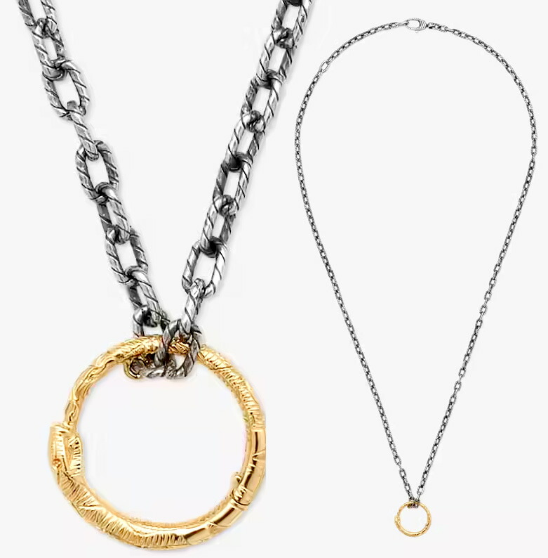 楽天市場】グッチ GUCCI ゴールド スネーク リング ネックレス 18金