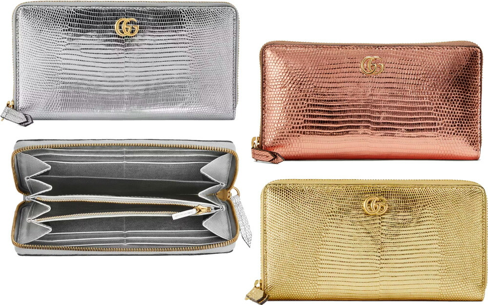 楽天市場】GUCCI 443123-DTD1T-5729GG MARMONT ZIP AROUND WALLET