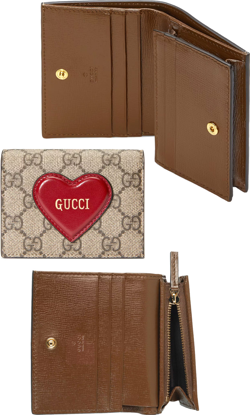 楽天市場】GUCCI グッチ小銭入れ付き２つ折りカードケースプチマー