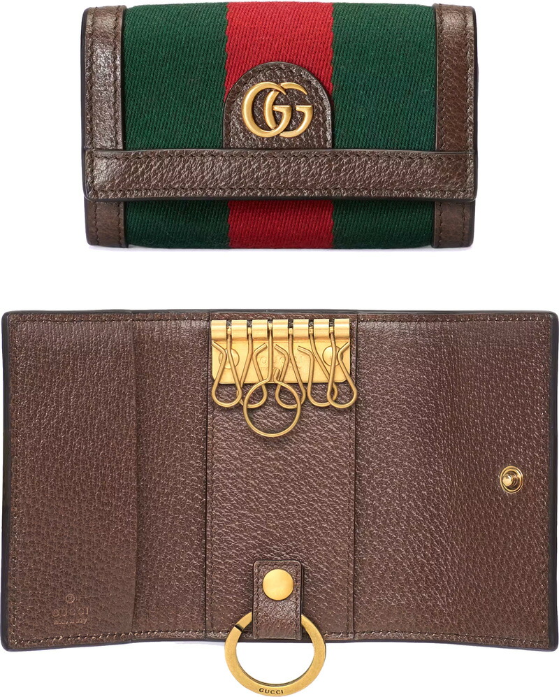 楽天市場】GUCCI グッチキーリング付き6連キーケース
