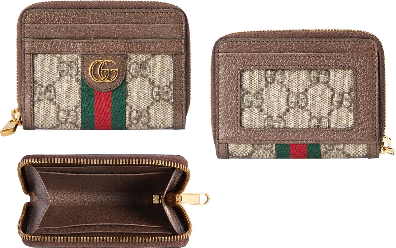 楽天市場】GUCCI グッチカードケース 定期入れダブルG ウェブライン