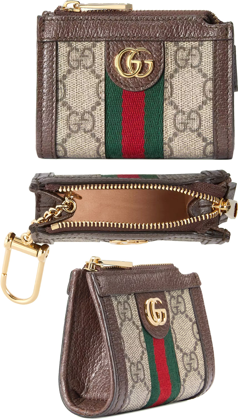 楽天市場】GUCCI グッチ キーフック付きラウンドファスナーコイン