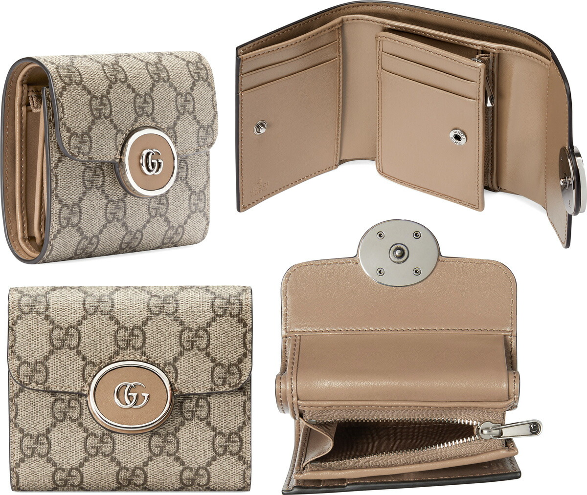 楽天市場】GUCCI グッチ 小銭入れ付きインターロッキングロゴW