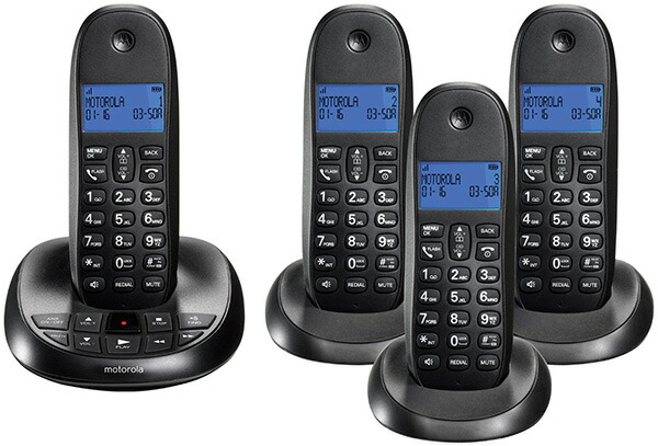 楽天市場】Motorola MA361 2.4GHzモトローラ 留守番電話機