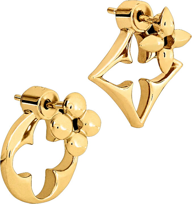 【美品】ヴィトン　LV ロゴ　フープ　ピアス　モノグラム　M01859 美品】ヴィトン モノグラム フラワー ピアス M01859 - メルカリ
