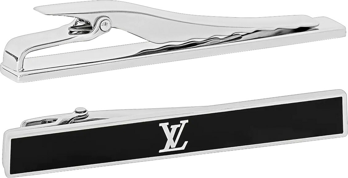Louis Vuitton ネクタイピン M62683 シルバー ルイヴィトン/アクセサリー/ネクタイピン LV アワード/黒