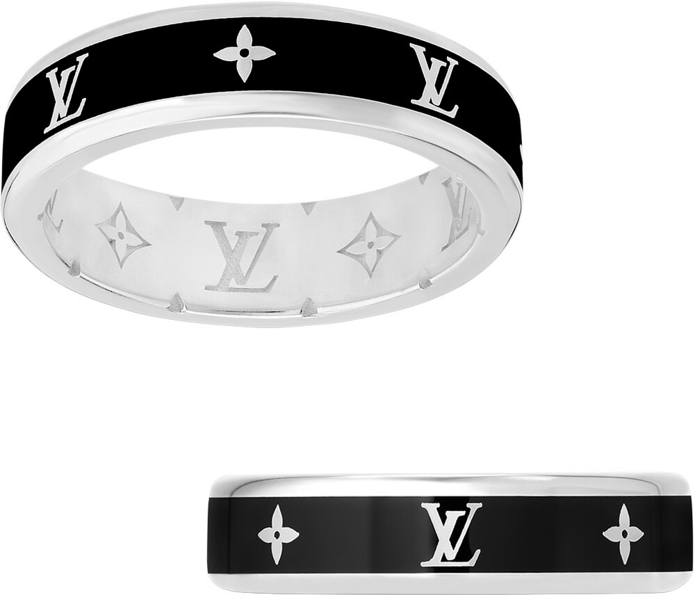 楽天市場】ルイ・ヴィトン LOUIS VUITTON リング 指輪 バーグ LV