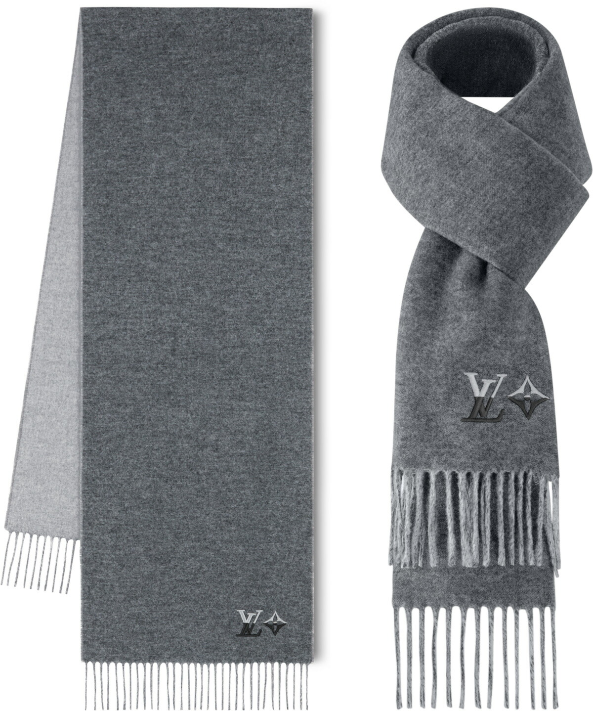 Louis Vuitton ルイヴィトン LVロゴ フリンジマフラーカシミア 楽天市場】LOUIS VUITTON ルイヴィトンメンズ レディース カシミヤ