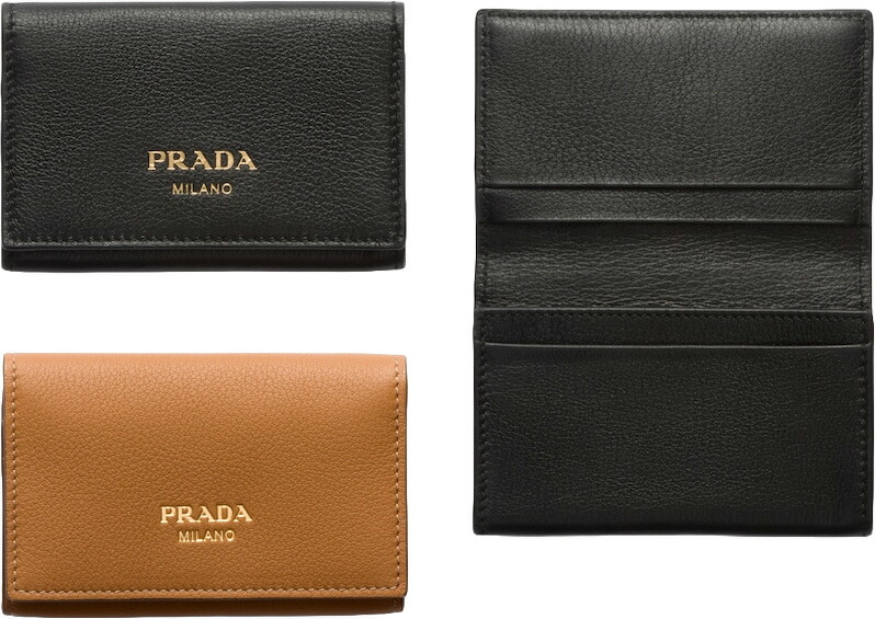 プラダ PRADA ☆レザー名刺入れ・カードケース - PORTACARTE DI