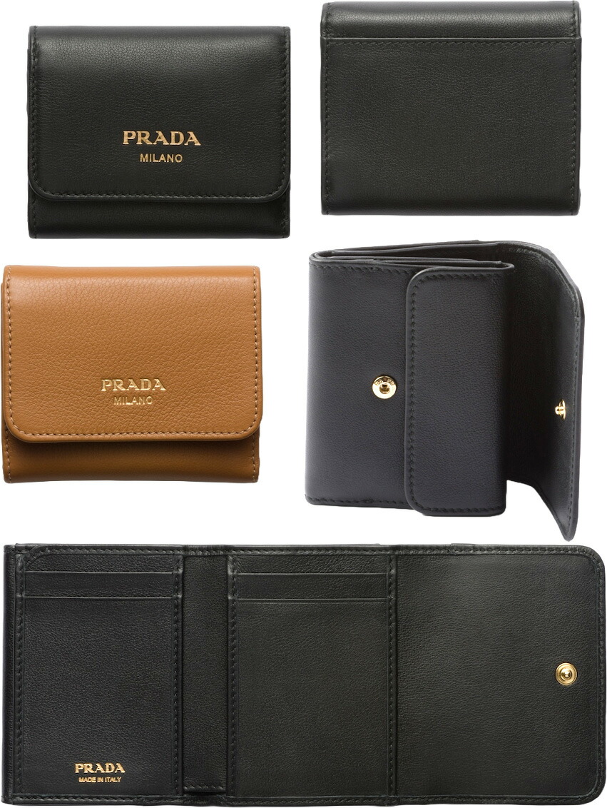 PRADA サフィアーノレザー 財布 カメオ 1MH840 楽天市場】プラダ PRADA 財布 三つ折り財布 1MH840 QWA 特別送料