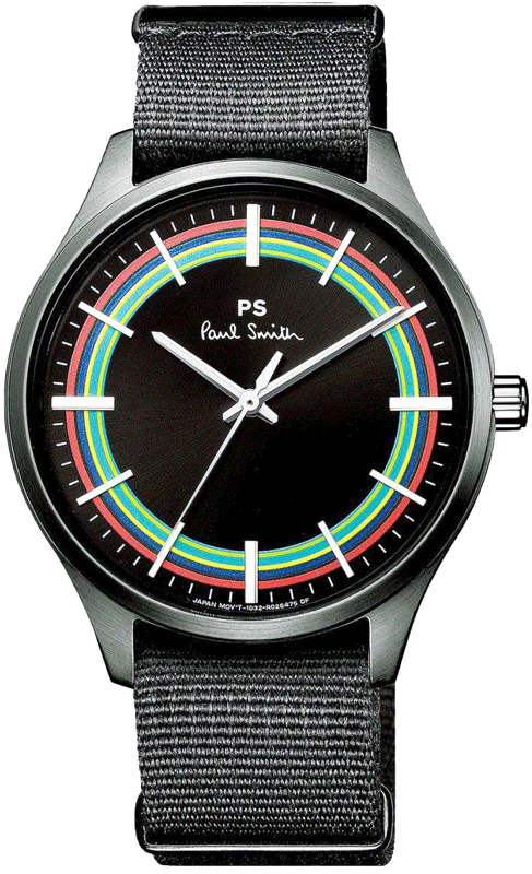 【楽天市場】Paul Smith ポールスミス 腕時計ブラック×ブラック文字盤アナログメンズウォッチヴェロドロームトラックスポーツストライプ