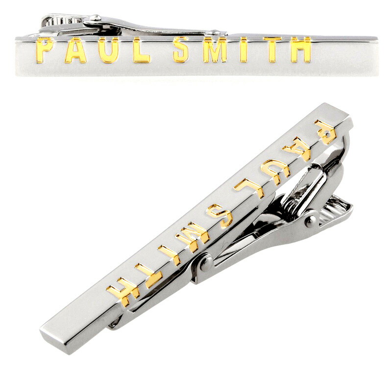 新品 楽天市場 Paul Smith ポールスミスメンズネクタイピンシルバータイバー ゴールドサドルロゴスーツスタイルアクセサリーエッジダブルサドルロゴ 小物doublesidelogo Tiebar Collection Kaminorth 超目玉 Www Olicitante Com Br