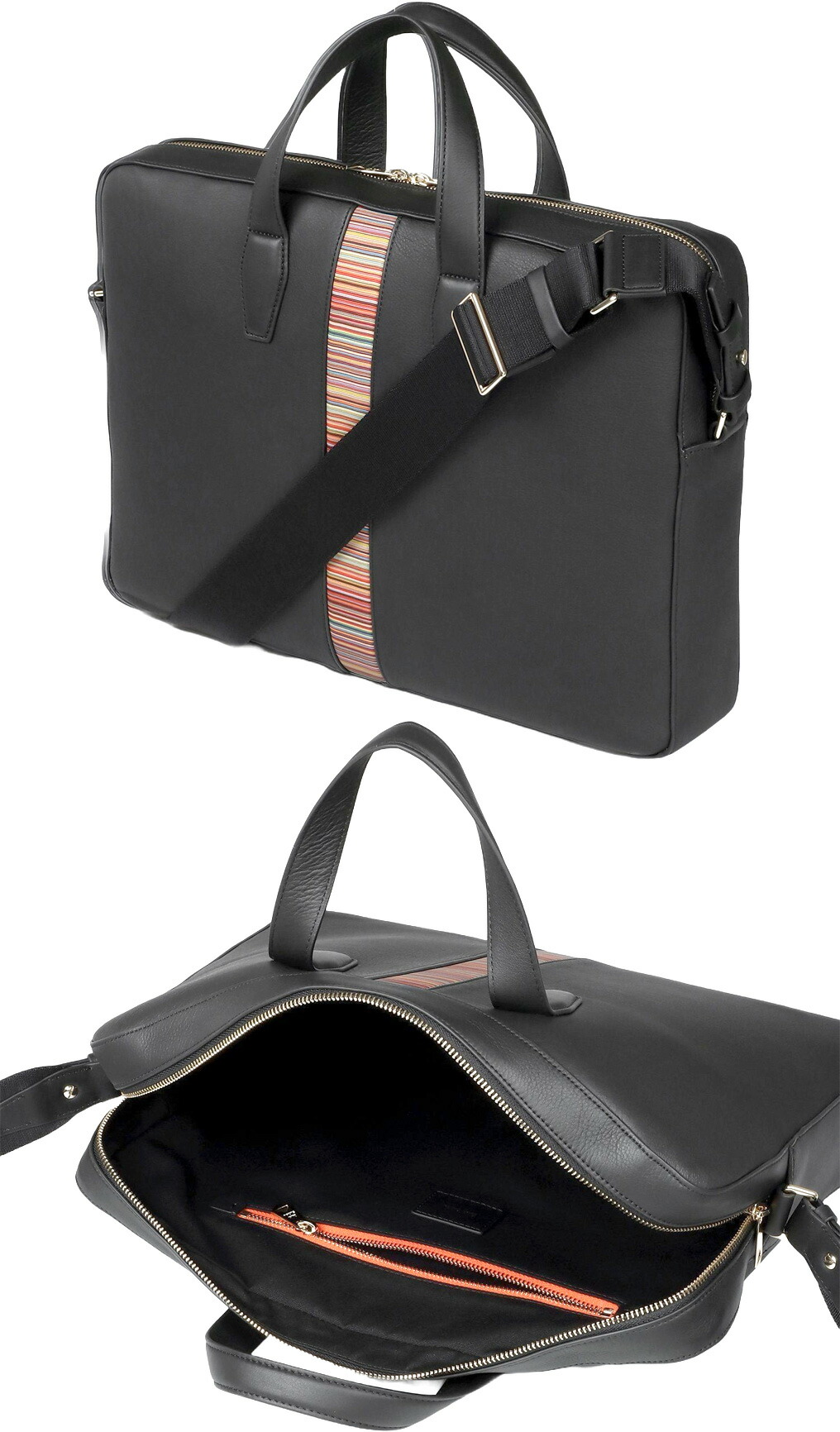 期間限定値下げ　Paul Smith ポールスミス ブリーフケース クロコ型押し 極美品】Paul Smith ポールスミス クラッチバック クロコ 型押し