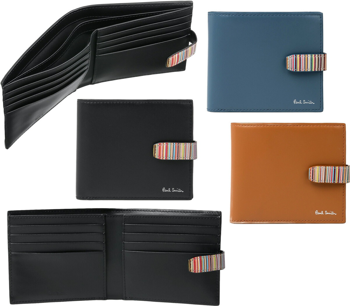 楽天市場】Paul Smith ポールスミス小銭入れ付き二つ折り財布