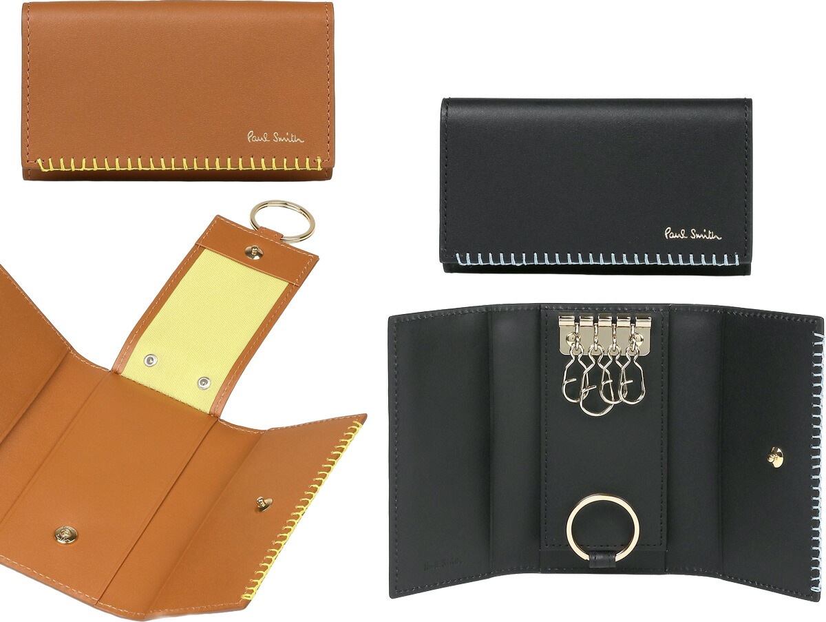 楽天市場】Paul Smith ポールスミス小銭入れ付き4連キーケースL