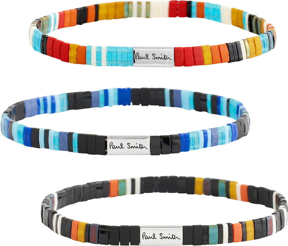 楽天市場】Paul Smith ポールスミスレザーブレスレットロゴ刻印