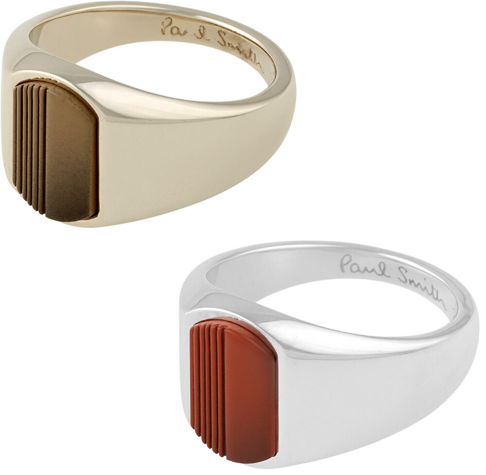 Paul Smith シルバーリング 21号 Paul Smith ポールスミス 指輪 ロゴ ステンレス Size 21号 福生