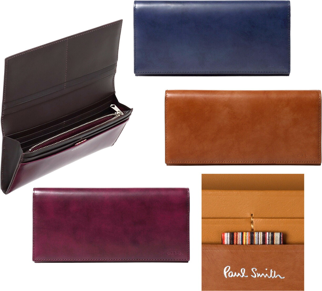 【未使用】ポールスミス 折り財布 サフィアーノ マルチカラー 楽天市場】Paul Smith ポールスミス メンズ小銭入れ付き二つ折り財布