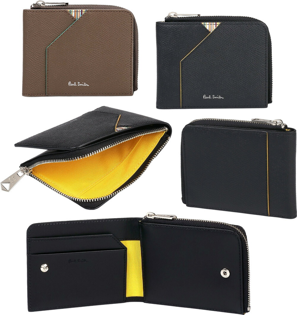 楽天市場】ポールスミス Paul Smith 小銭付2つ折り財布 型押しワニ