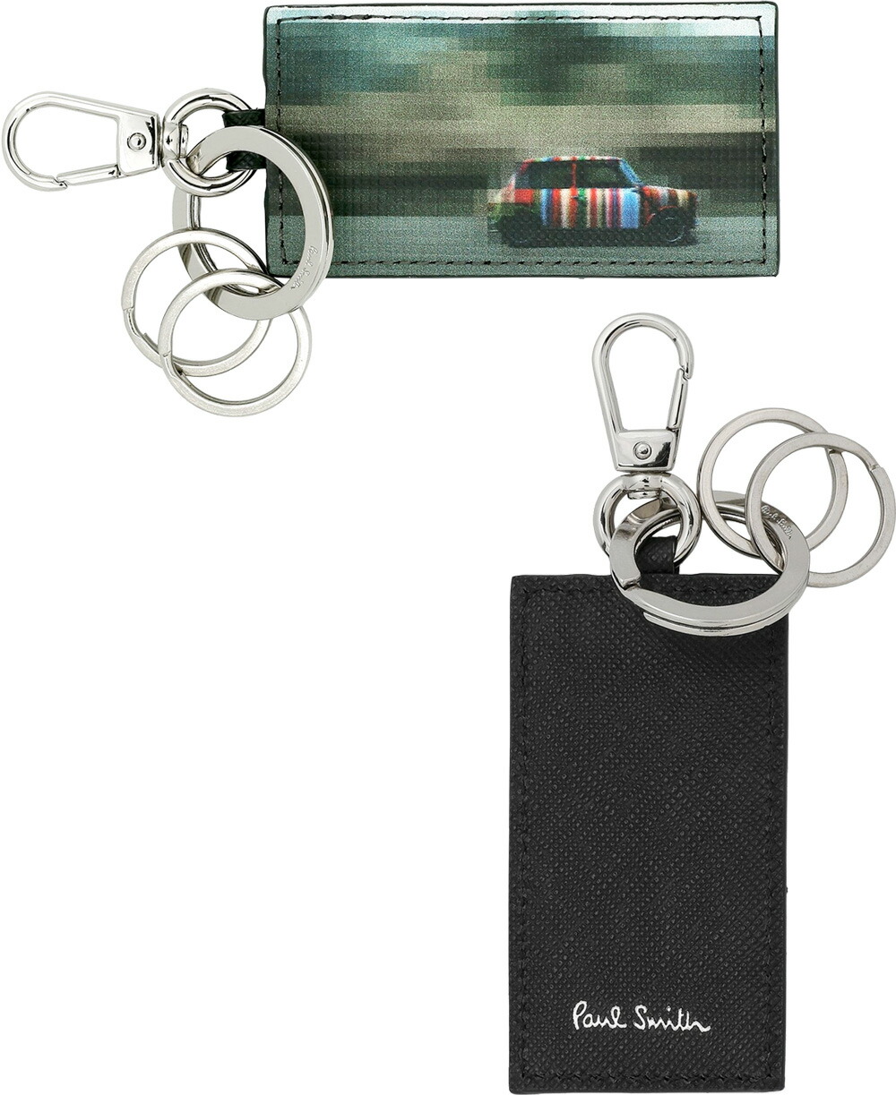 楽天市場】Paul Smith ポールスミスイタリア製レザータグキーホルダー
