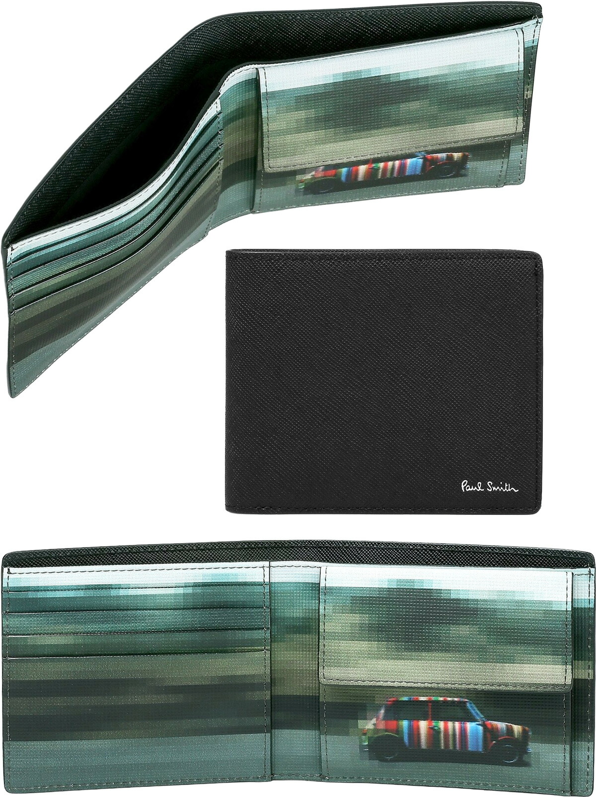 ポール・スミス 二つ折り財布 & パスケース マルチカラー ロゴ プリント 楽天市場】Paul Smith ポールスミス小銭入れ付き二つ折り財布