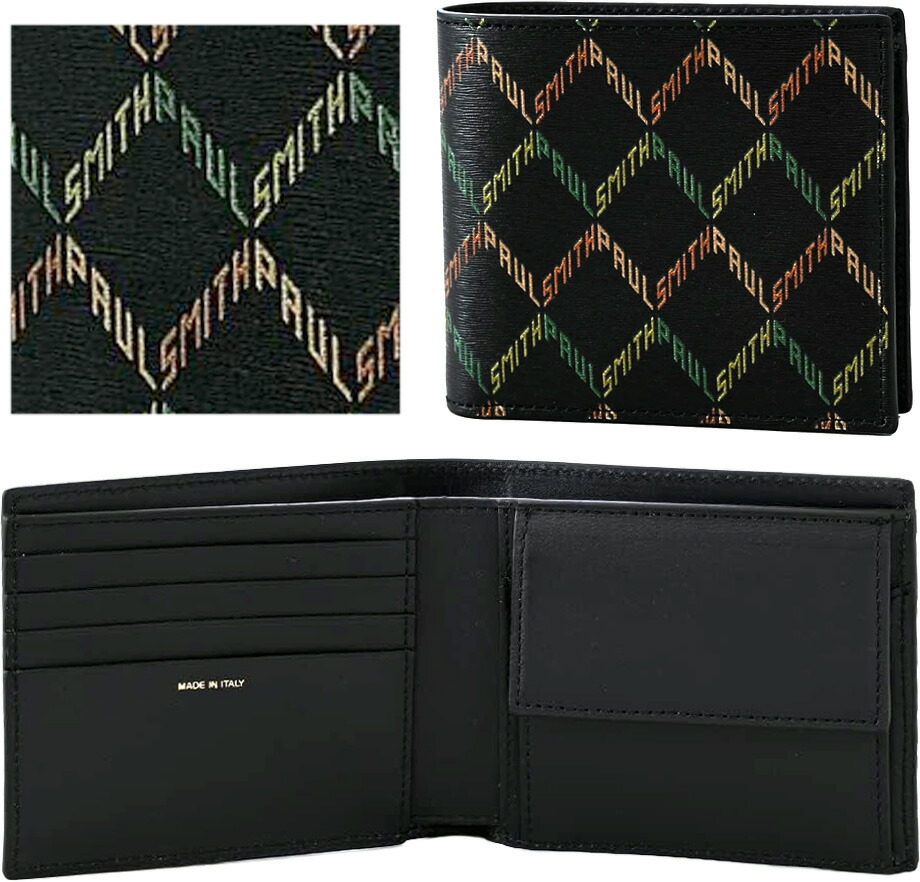 楽天市場】Paul Smith ポールスミス小銭入れ付き二つ折り財布