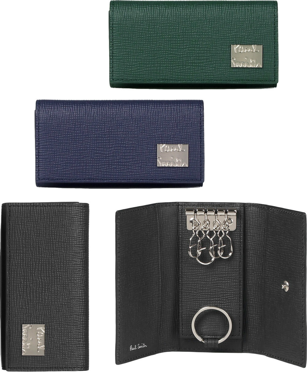 楽天市場】Paul Smith ポールスミスキーリング付き4連キーケース