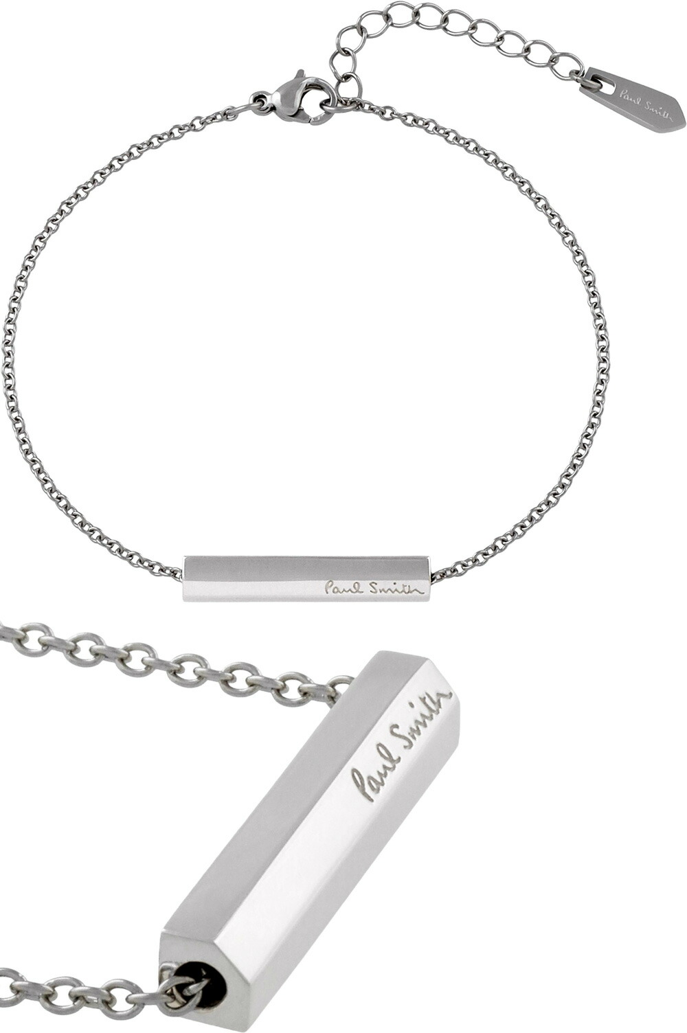 楽天市場】Paul Smith ポールスミス喜平チェーンブレスレットロゴ刻印