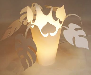 照明 MONSTERA テーブルスタンド モンステラ オリジナル照明 デザイン照明 ハワイアン リゾート ライト ライティング Light Lighting ランプ Rump リビング ダイニング 寝室 スタンドライト プレゼント DS－043