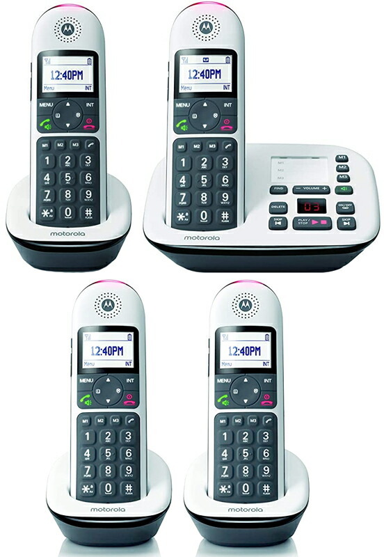 楽天市場】Motorola MA361 2.4GHzモトローラ 留守番電話機