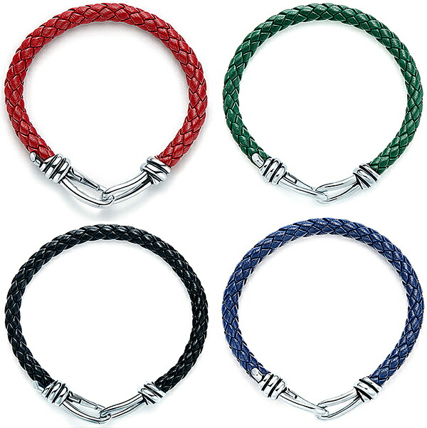 Kaminorth Tiffany Co Not Single Blade Leather Tiffany Co Not Single Blade Leather Bracelet Red Dark Green Ru Paloma Pico Sterling Silver M Xl Mens Accessories Medium Extra
