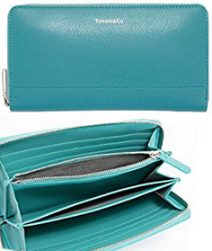 865 美品 TIFFANY ティファニー 長財布 ラウンドファスナー+steelon.com.au