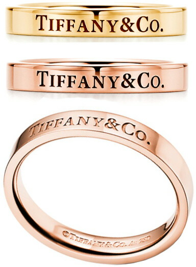 激安 Tiffany Co ティファニー 指輪ロゴ刻印バンドリング18k ゴールド ピンクゴールド アクセサリーナイフエッジ婚約 結婚指輪としてもオススメエンゲージメントウェディングバンドとしてもjewelry cobandring Kaminorth 直営店に限定 Www