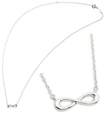 Tiffany　インフィニティ　ミニ　ネックレス　シルバー　925　チェーン TIFFANY&Co.】ティファニー インフィニティ ダブルチェーン