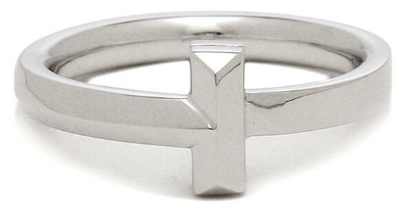 楽天市場】Tiffany&Co. ティファニーT型指輪 スクエアリングペアリング