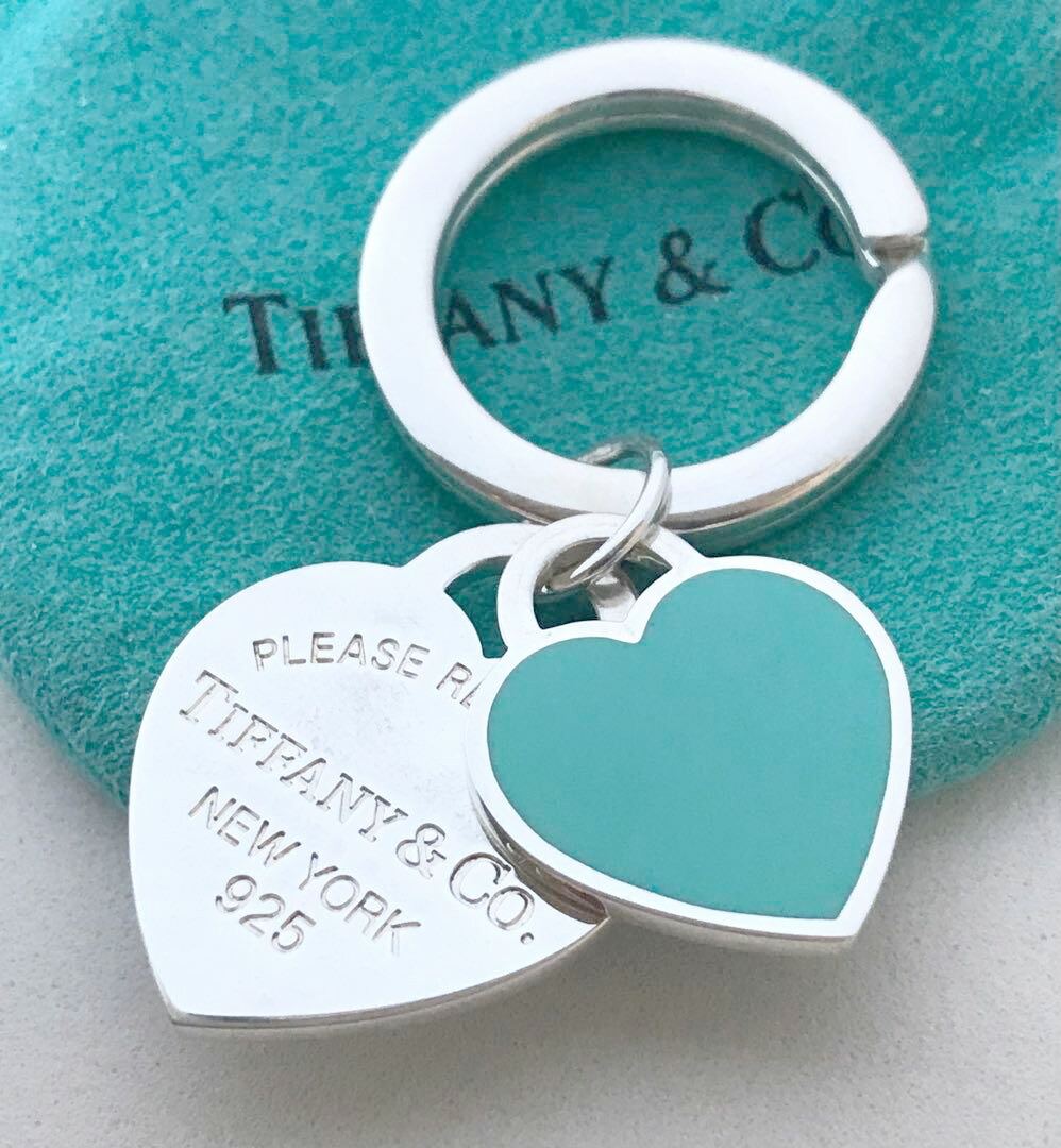 楽天市場】Tiffany&Co. ティファニーRTTハートプレートキーリング
