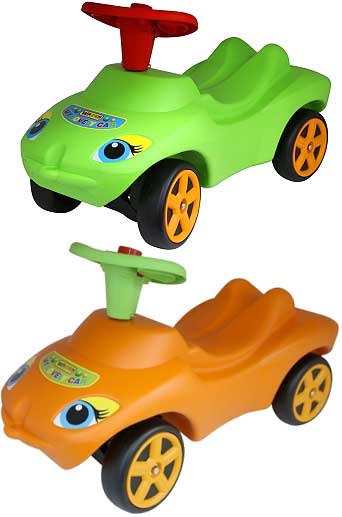 【楽天市場】乗用玩具 4輪クラシックスポーツカー地面を蹴って進むおもちゃアクションレーサー オレンジ グリーン誕生日プレゼントやお孫さんへの