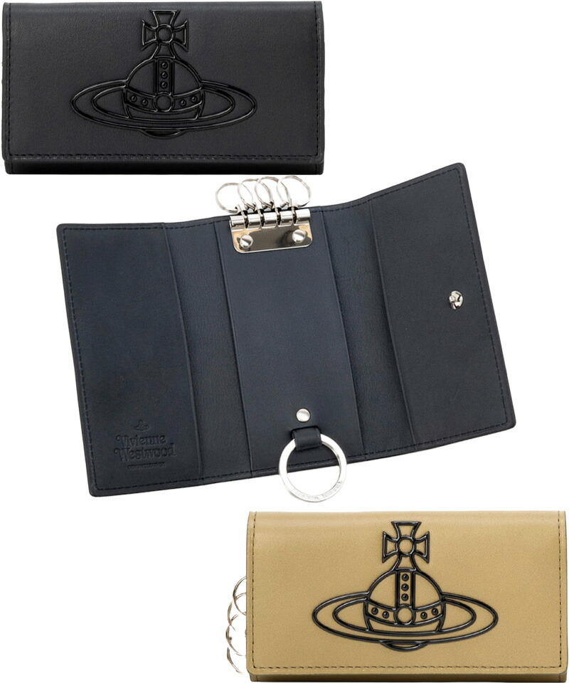 【新品未使用】ヴィヴィアンウエストウッド　オーブ　エンボス　キーケース　５連　黒 楽天市場】Vivienne Westwoodヴィヴィアンウエストウッド