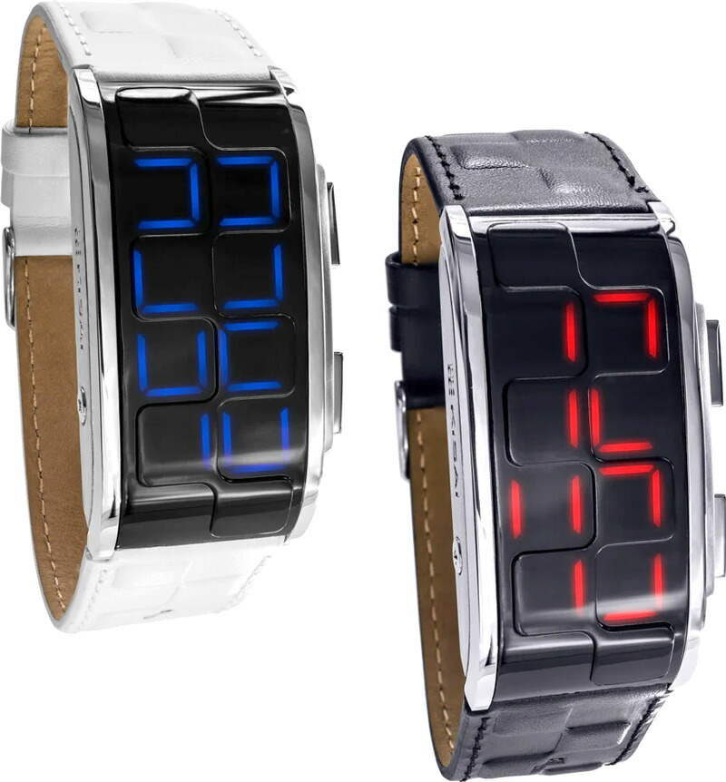 楽天市場】未来系LED腕時計おしゃれメンズウォッチ レディースデジタル