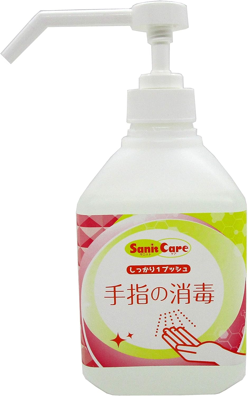手指消毒用 ポンプボトル Nスター ニイタカ サニットケア手指消毒 600ml｜介護大人用　紙おむつ通販専門店