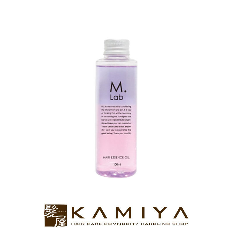 マーガレットジョセフィン エムラボ ヘアエッセンスオイル 100ml mlab mlabオイル mラボ mラボオイル エムラボオイル エッセンスオイル  2層オイル 洗い流さないトリートメント 洗い流さない アウトバストリートメント 上品なスタイル