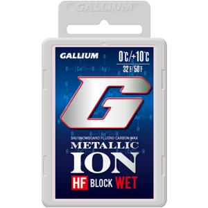 ガリウム  GALLIUMWAX METALLIC ION_BLOCK WET 雪質：水分の数多い雪質 相応う体温：0℃～+10℃