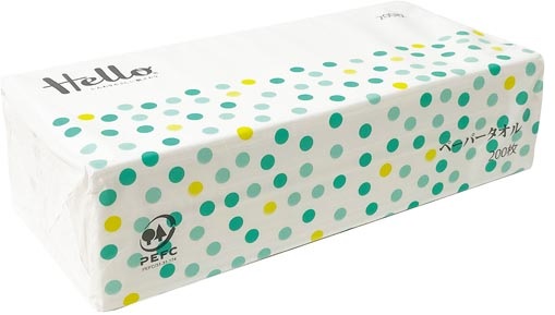 ハロー ペーパータオル200枚×5個セット 8パック入り 送料無料 まとめ買い ティッシュ・トイレットペーパー | freireoliveira.com.br